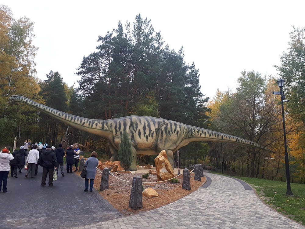 Фото динопарка в белгороде